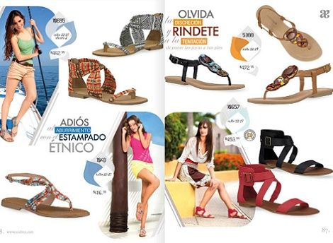 catalogo zapatos andrea primavera verano 2013